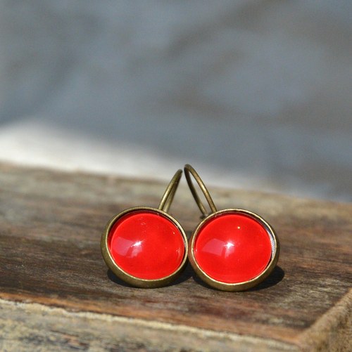 Náušnice " Cherry " — foto 5