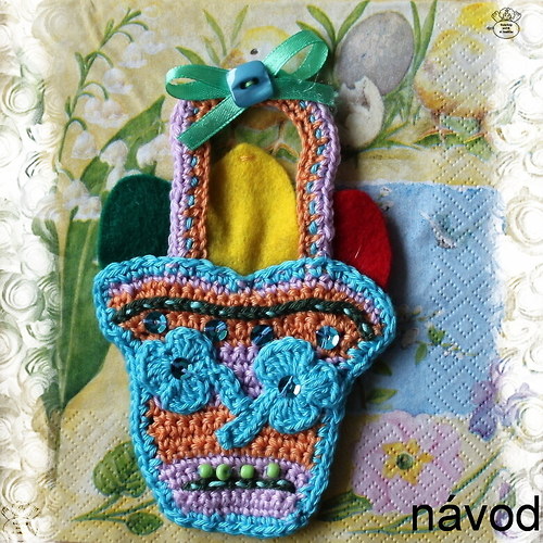 Návod_háčkovaný košík — foto 2