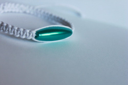 Simple Elegance.. Náramek makramé/shamballa — foto 2