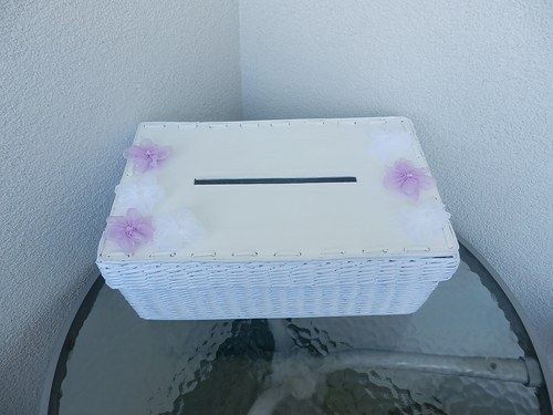 Kasička na přání+košíček pro družičku — foto 5