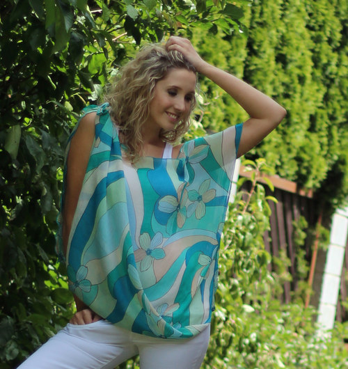 Letní šifonová vesta SLEVA — foto 5