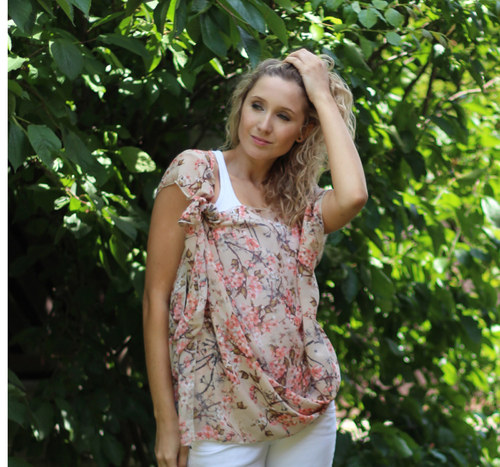 Letní šifonová vesta — foto 2