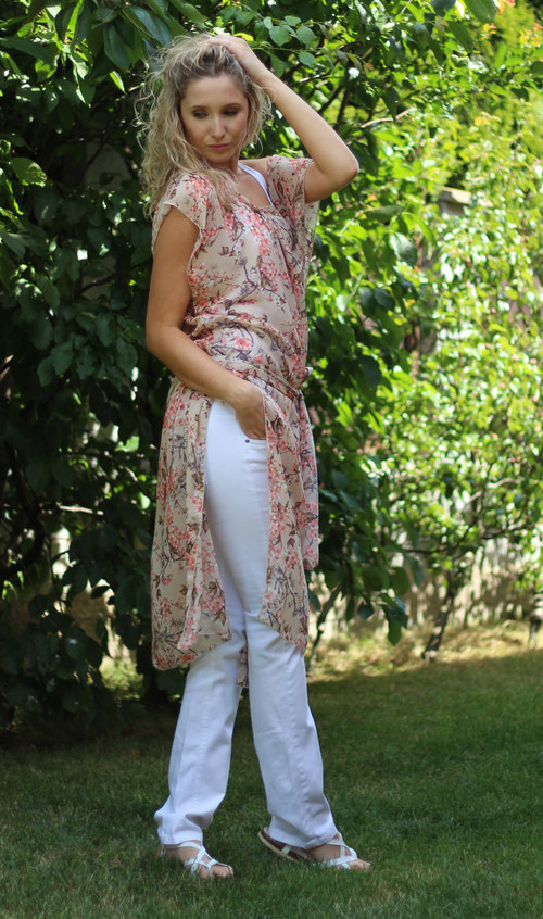 Letní šifonová vesta — foto 4