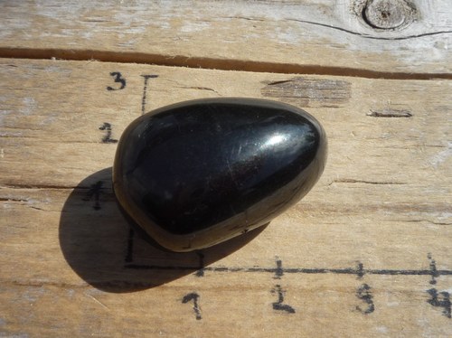 Gagát B1076 černý jantar — foto 2