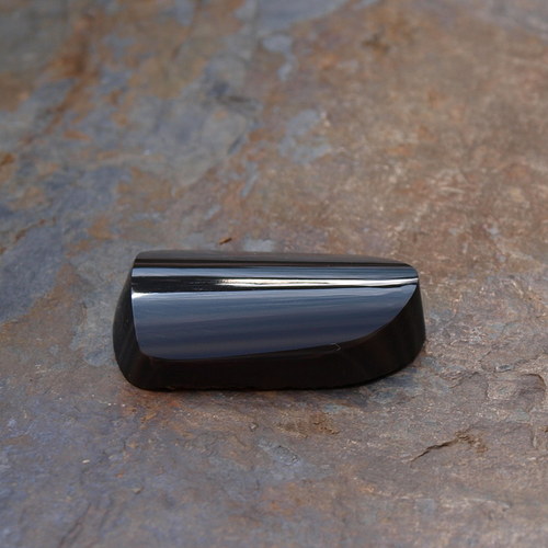 Obsidián, kabošon č. 1585 — foto 5