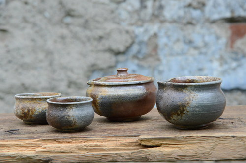 Čajový set - anagama — foto 2