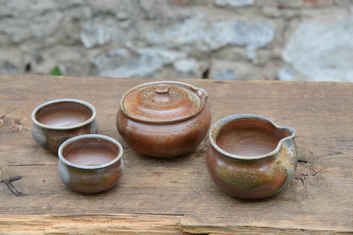 Čajový set - anagama — foto 3