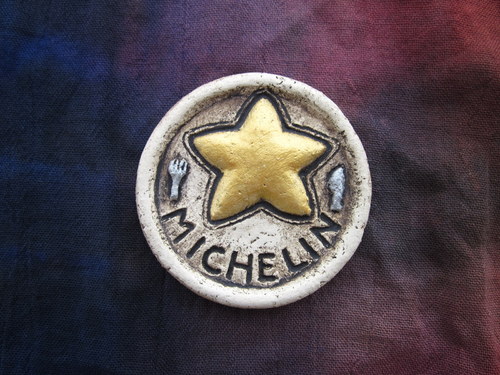 Michelinská hvězda - brož — foto 3