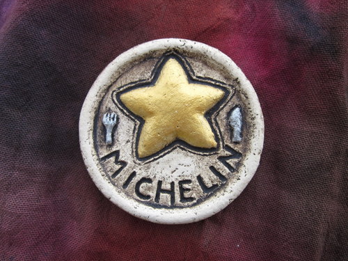 Michelinská hvězda - brož — foto 4