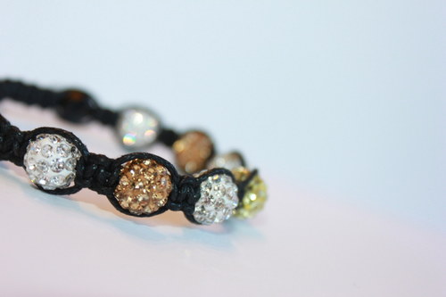 DeLux.. Náramek shamballa/makramé — foto 6