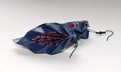 Origami lístky ornament — foto 3