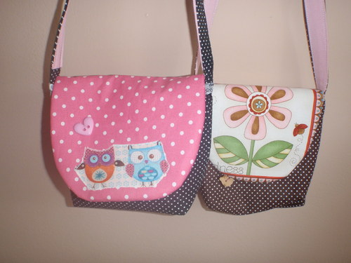 Kabelka růžová sovička — foto 4