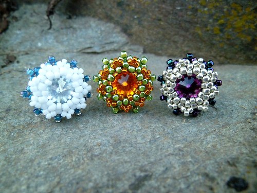 Swarovski prstýnek "Violet" - dětský! — foto 2