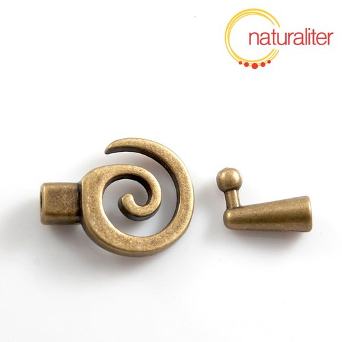 Zapínání spirála, starobronz — foto 2