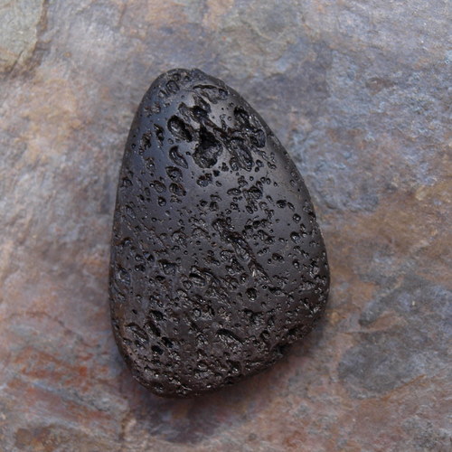 Lávový kámen, 40x27mm — foto 2