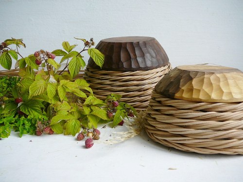 Miska střední+ dřevo — foto 2