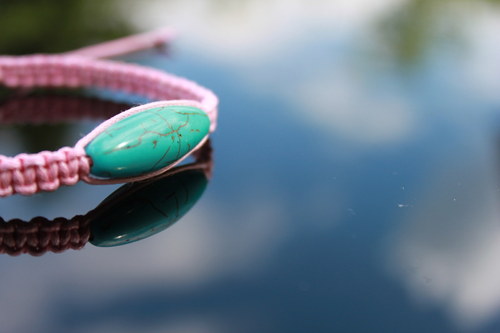 ELEGANCE.. Náramek makramé/shamballa — foto 6