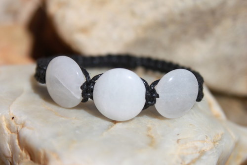 Náramek makramé/shamballa — foto 2