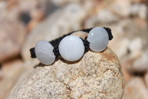 Náramek makramé/shamballa — foto 3
