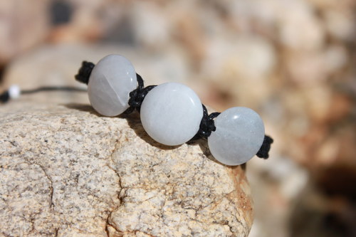 Náramek makramé/shamballa — foto 5