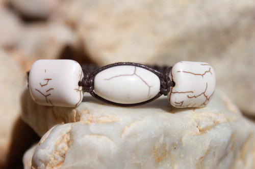 Náramek makramé/shamballa — foto 2