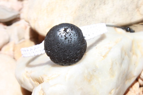 Náramek makramé/shamballa — foto 4