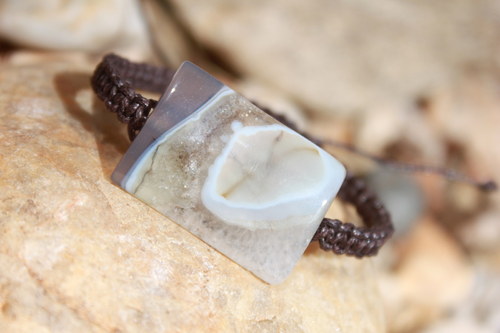 Náramek makramé/shamballa — foto 2