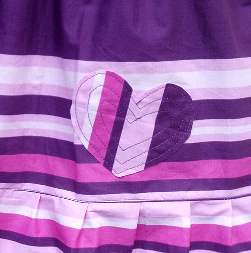 Purple heart - sukně ....... vel. S - M — foto 5