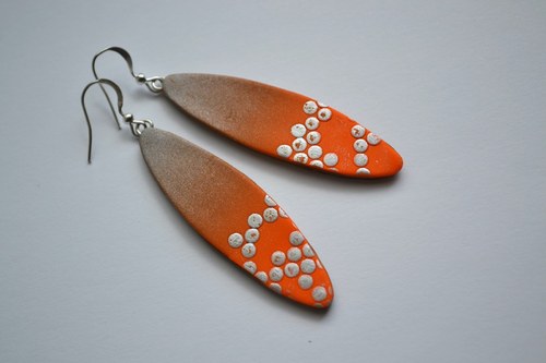 Puntíčky - náušnice — foto 2