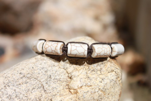 Náramek makramé/shamballa — foto 2