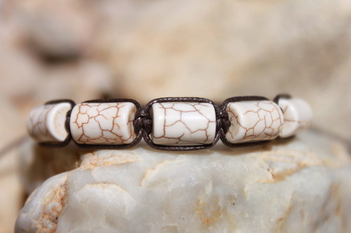 Náramek makramé/shamballa — foto 5