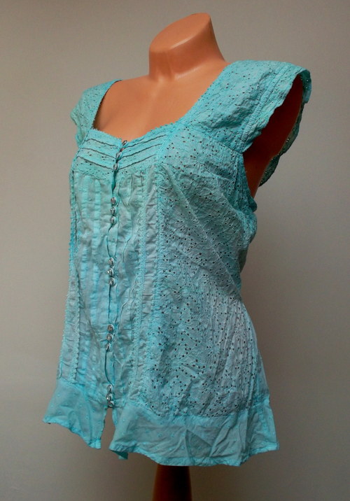 Romantic,,malovaná halenka,top — foto 5