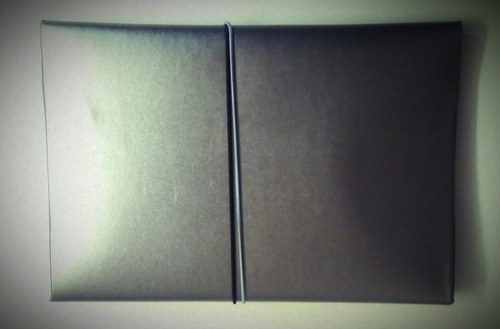 Minimalistické psaníčko stříbrné — foto 3