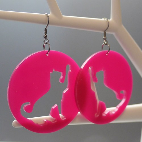Pro kočku III...pink...chirurgická ocel — foto 2