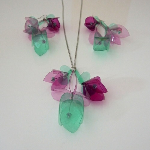 Upcycling: Sada Fuchsia Secese — foto 2