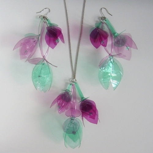 Upcycling: Sada Fuchsia Secese — foto 5