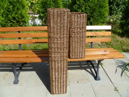 Koše vysoké štíhlé - set 2 ks — foto 2