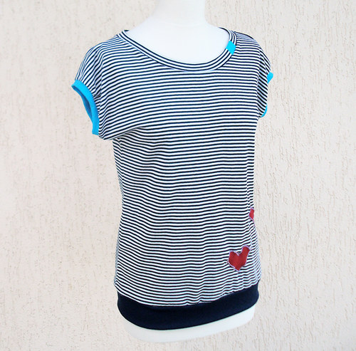 Sailor's heart - tričko ..... vel. M - L — foto 3