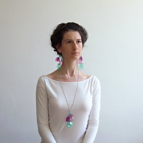 Upcycling: Sada Fuchsia Secese — foto 6