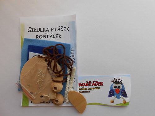 ŠIKULKA - Ptáček Rošťáček modrý — foto 3