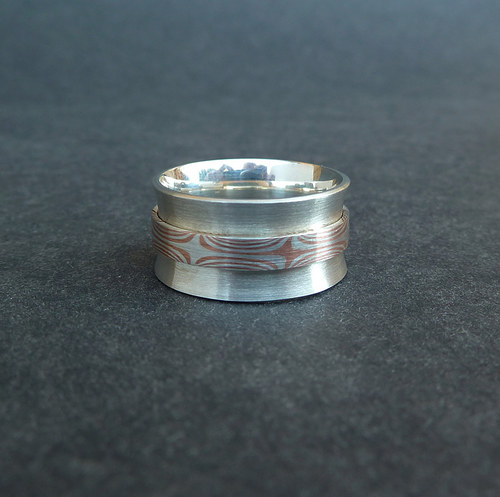 Mokume gane - Top — foto 4