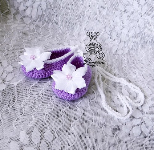 Háčkovaná soupravička pro miminko — foto 2