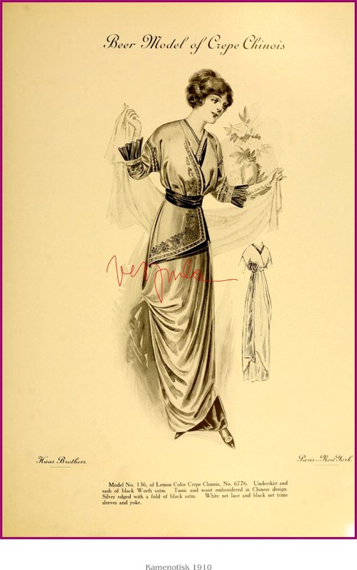 Dámská móda 1910 I — foto 6