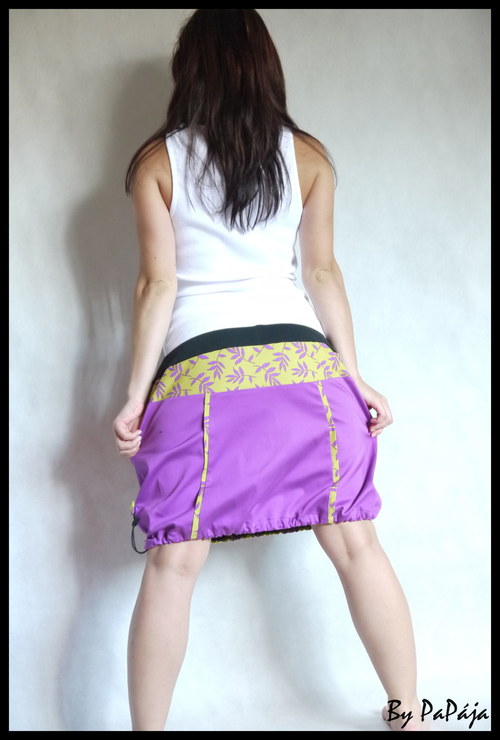 Violet leaf skirt — foto 2
