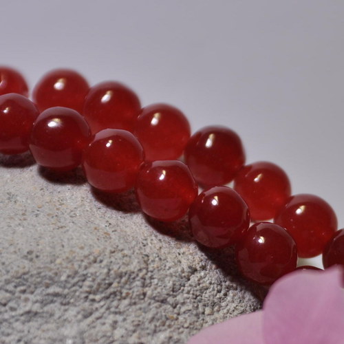 RUBY3019 Rubín kulička 8 mm / 2 ks — foto 2