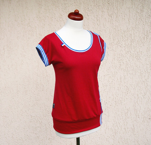 Raspberry sailor - tričko ..... vel. S - M — foto 3