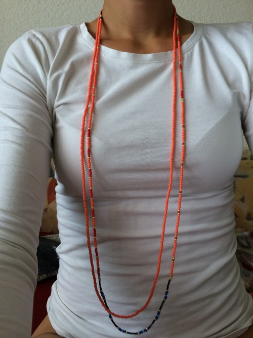 Oranžová, dlouhá, prostě krása! — foto 3