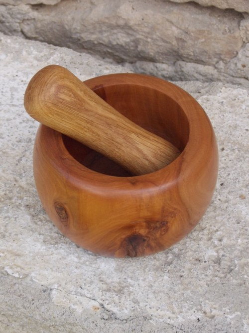 Dřevěný hmoždíř — foto 2