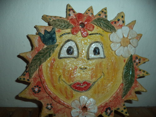 Keramické sluníčko — foto 3