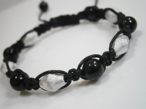 Shamballa náramek (makramé) — foto 4